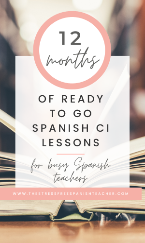 12 months of Spanish CI Readings